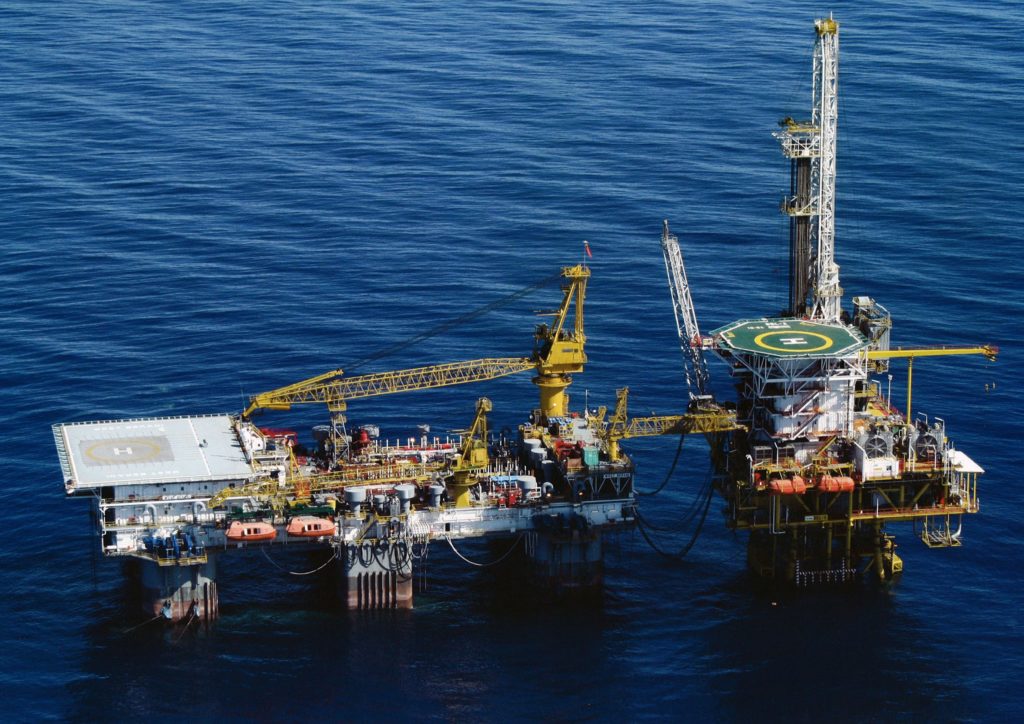 Example of Tender Assist Drilling Rig Offshore Indonesia well training