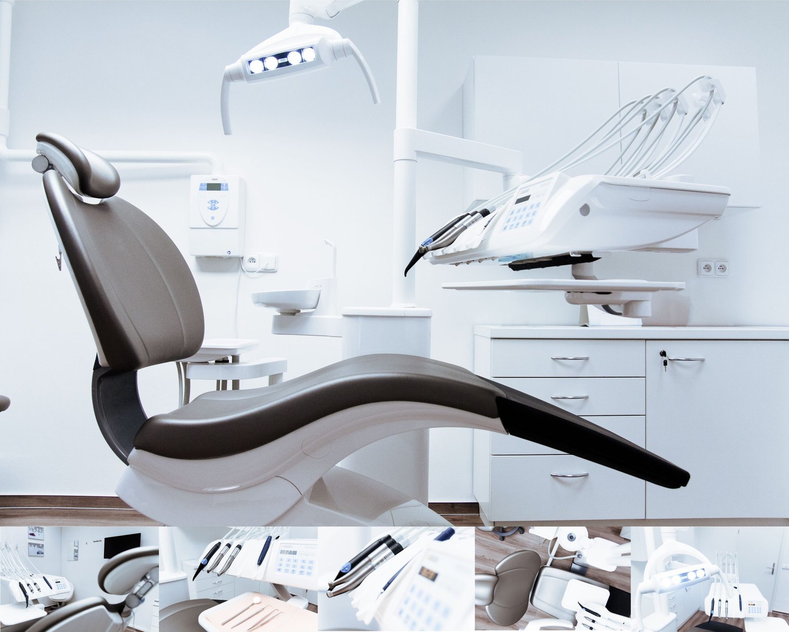 Modern dental clinic interior, representing accessible NHS and low-cost dental care options